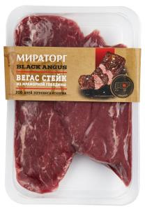 Стейк из мраморной говядины «Мираторг» Black Angus Вегас охлажденный, 480 г