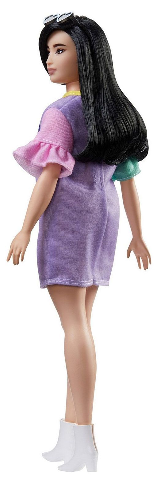 Купить Barbie Кукла Игра с модой Брюнетка в платье 127 FXL60 (844094) в  интернет-магазине АШАН в Москве и России