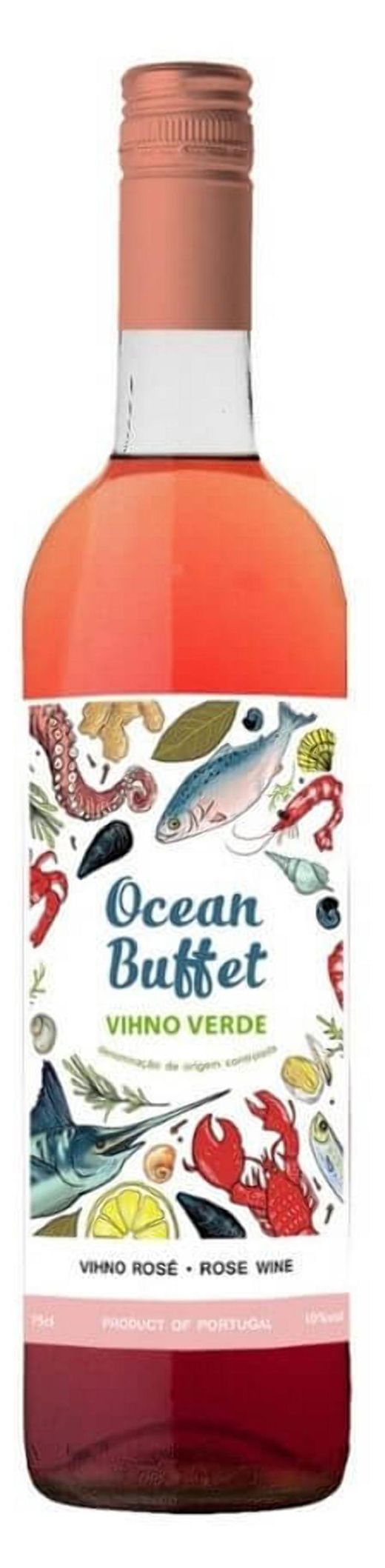 Купить Вино Ocean Buffet розовое полусухое Виньо Верде Розе Португалия,  0,75 л (40343) в интернет-магазине АШАН в Москве и России