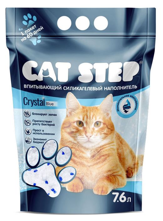 Наполнитель для кошачьего туалета cat step