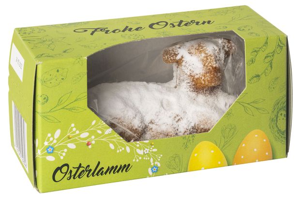 Кекс KuchenMeister Кулич Пасхальный ягненок mini, 120 г