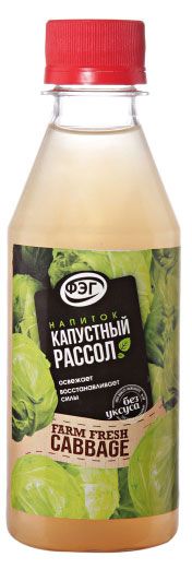 Напиток ФЭГ рассольный капустный, 240 г