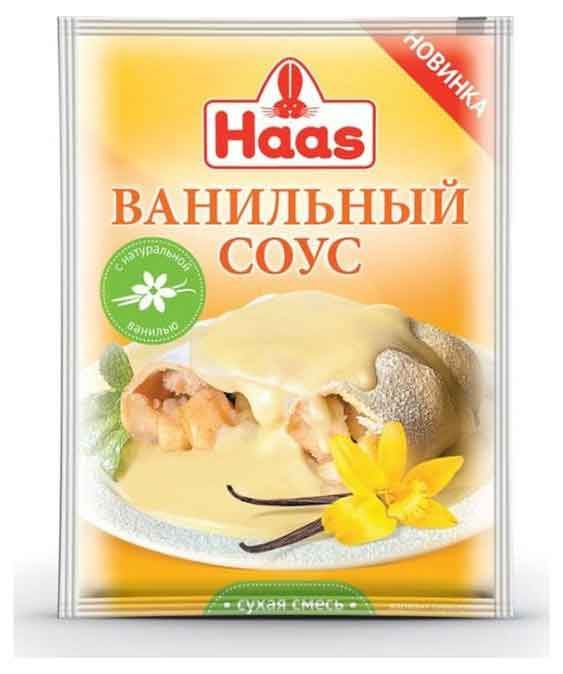 Смесь сухая Haas ванильный соус 15 г 10₽