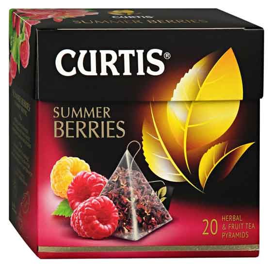 Чай фруктовый Curtis Summer Berries в пирамидках 20х17 г 94₽