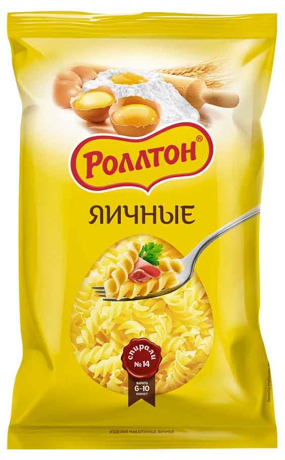 Макаронные изделия Роллтон Спирали 400 г 69₽