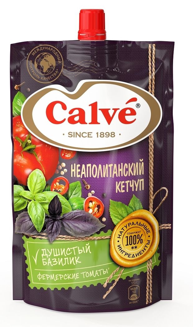 Кетчуп Calve Неаполитанский 350 г 93₽