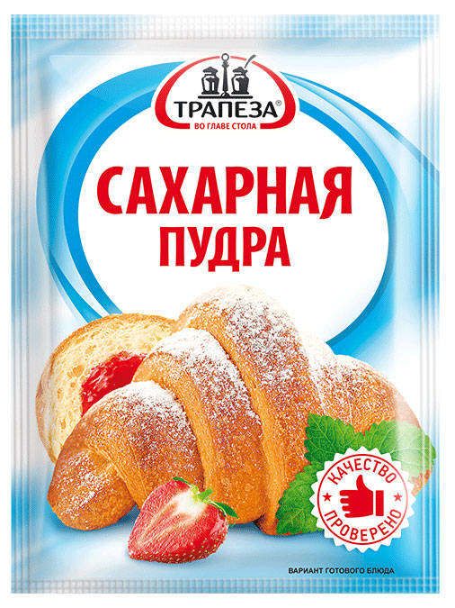 Сахарная пудра Трапеза, 60 г