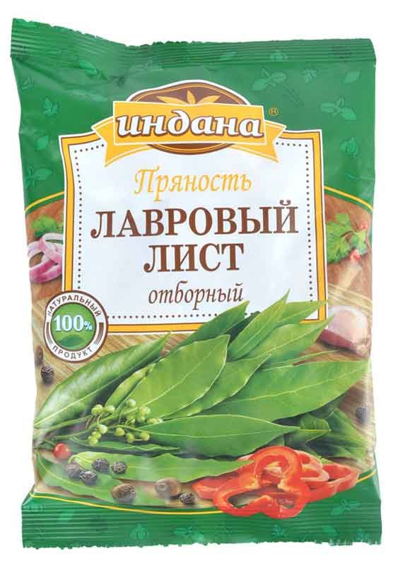 Лавровый лист Индана отборный 15 г 88₽