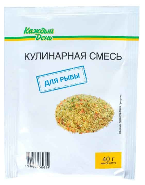 Смесь кулинарная Каждый День для рыбы, 40 г