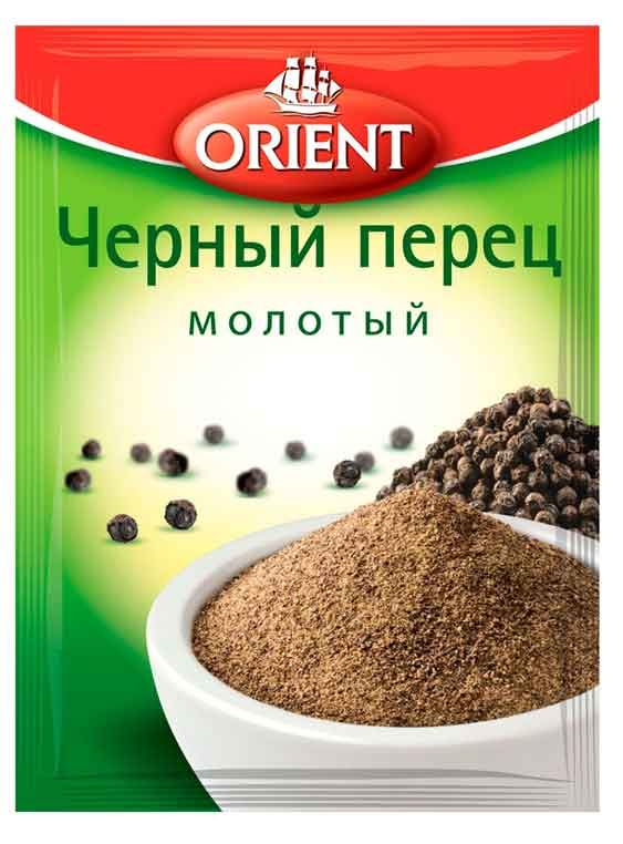 Перец черный Orient молотый 10 г 54₽