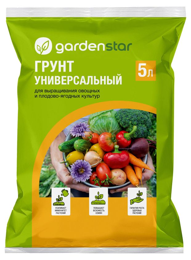 фото Грунт универсальный garden star, 5 л