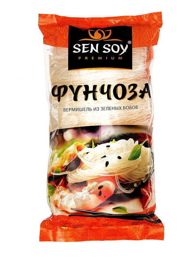 Вермишель Sen Soy фунчоза премиум 200 г 172₽