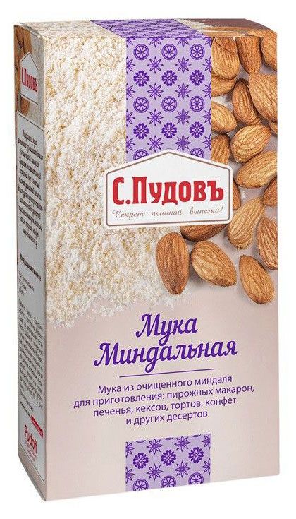 Мука С.Пудовъ миндальная, 100 г