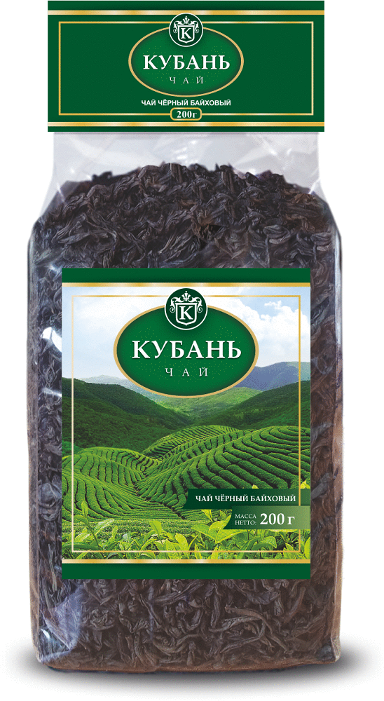 Чай черный Кубань продукт листовой, 200 г