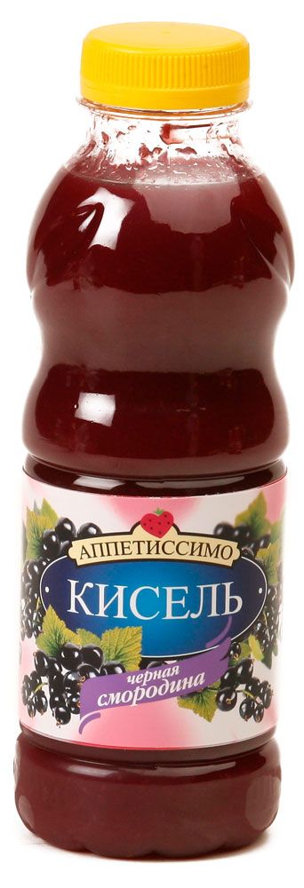 Кисель плодово-ягодный Аппетиссимо черная смородина, 500 мл