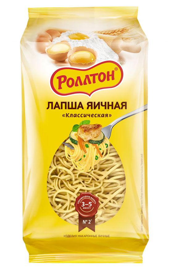 Макаронные изделия Роллтон лапша 400 г 77₽