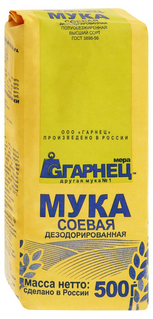 Мука соевая ГАРНЕЦ, 500 г