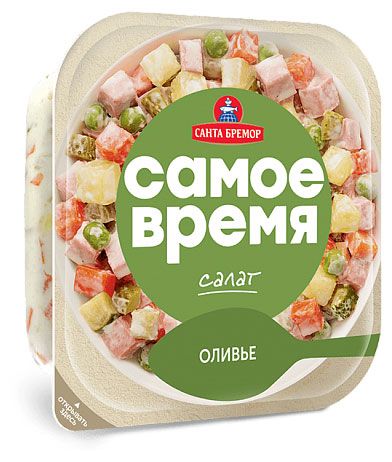 Салат Оливье Санта Бремор Самое время, 150 г