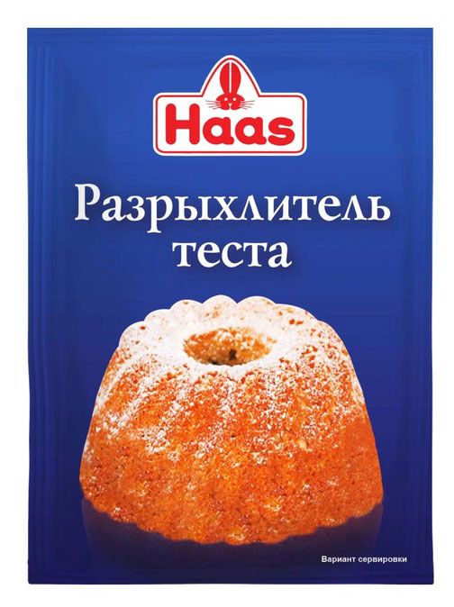 Разрыхлитель Haas для теста 12 г 11₽