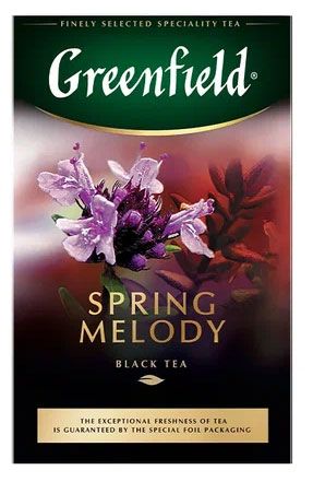 Чай черный Greenfield Spring Melody листовой, 100 г