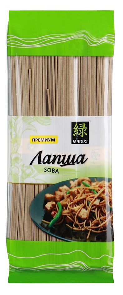 Макаронные изделия MIDORI Soba лапша 300 г 124₽