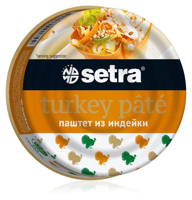 Паштет из индейки Setra 100 г 129₽