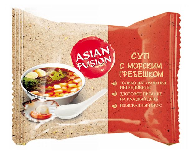 Суп Asian Fusion с морским гребешком 12 г 68₽