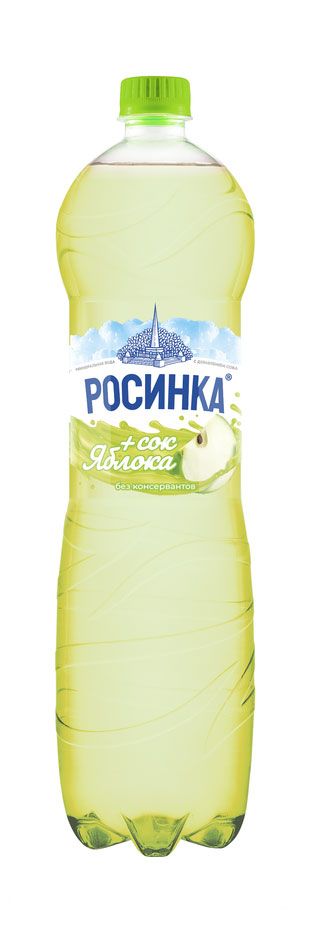 Напиток газированный Липецкая Росинка Яблоко, 1,5 л