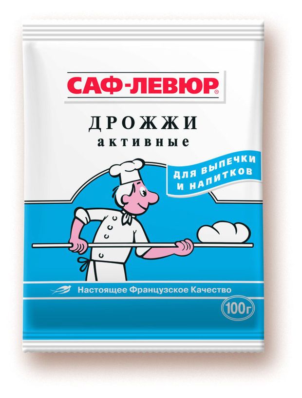 Дрожжи Саф-Лефюр хлебопекарные сухие, 100 г