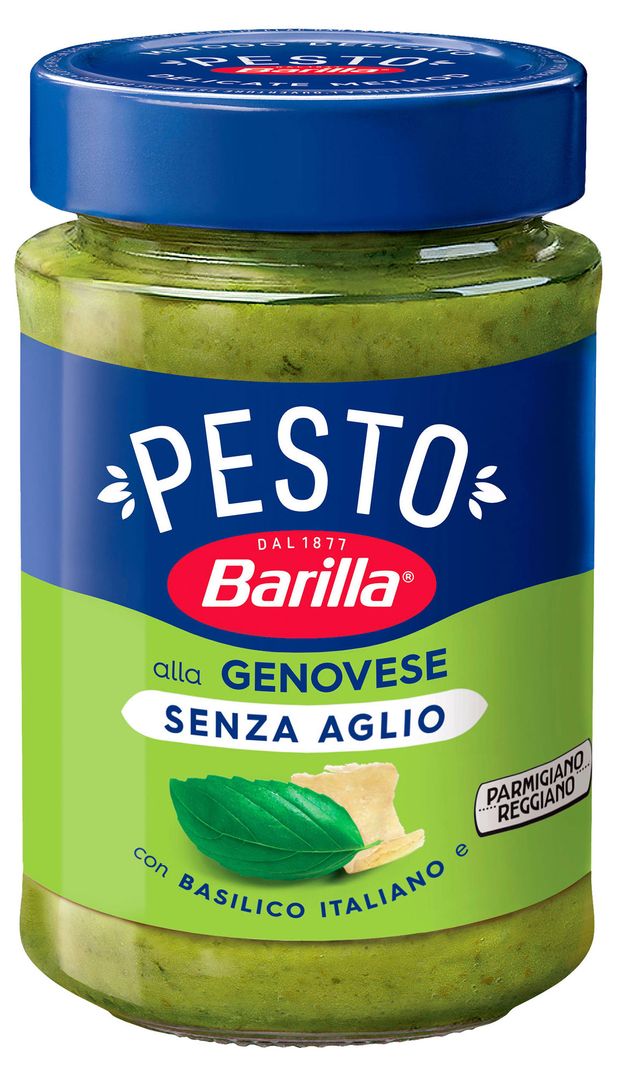 Соус Barilla Pesto Genovese senza Aglio с базиликом без чеснока 190 г 359₽