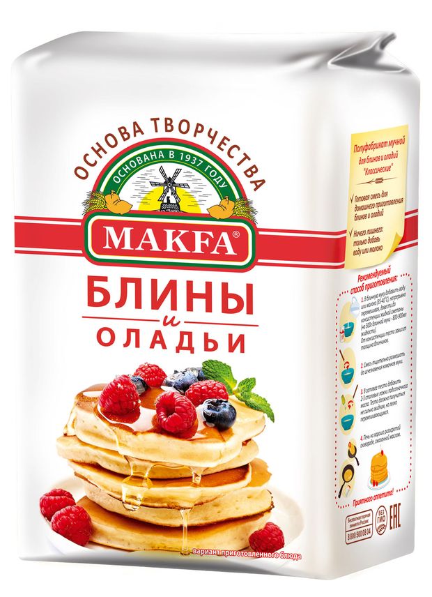 Смесь для выпечки MAKFA Блины классические 1 кг 109₽