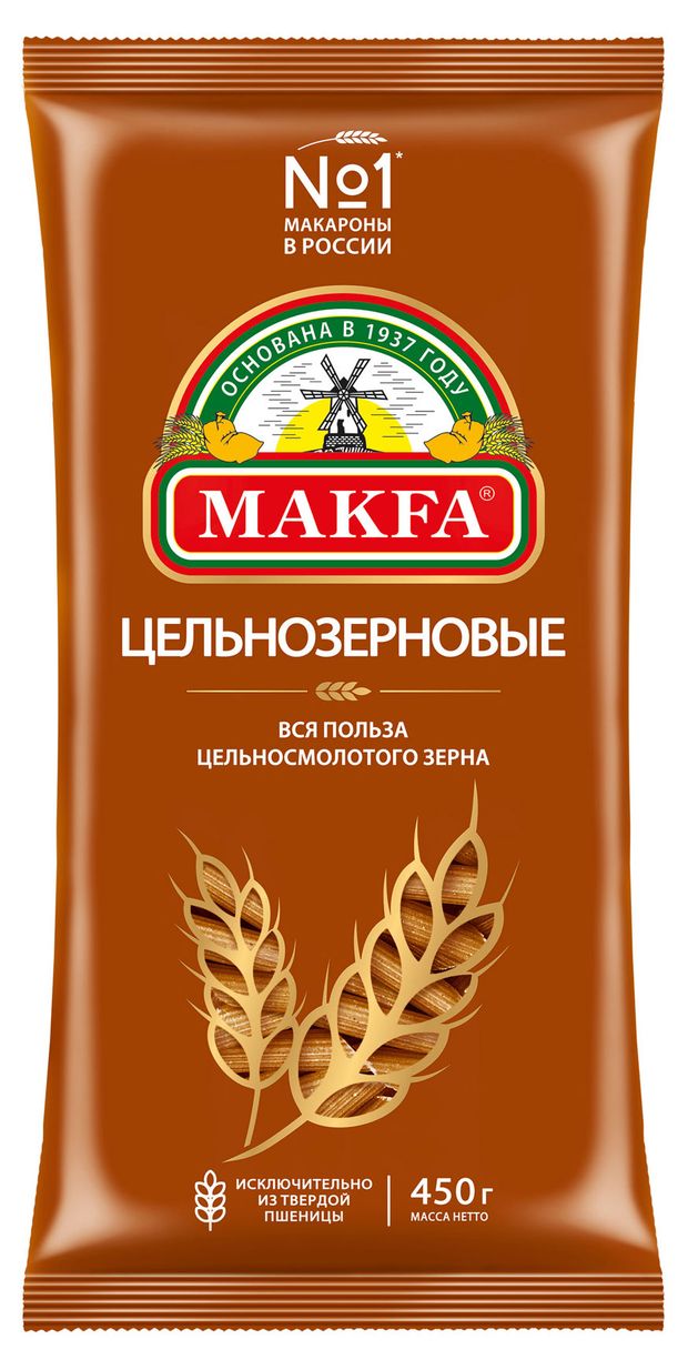 Перья Makfa цельнозерновые 450 г 99₽