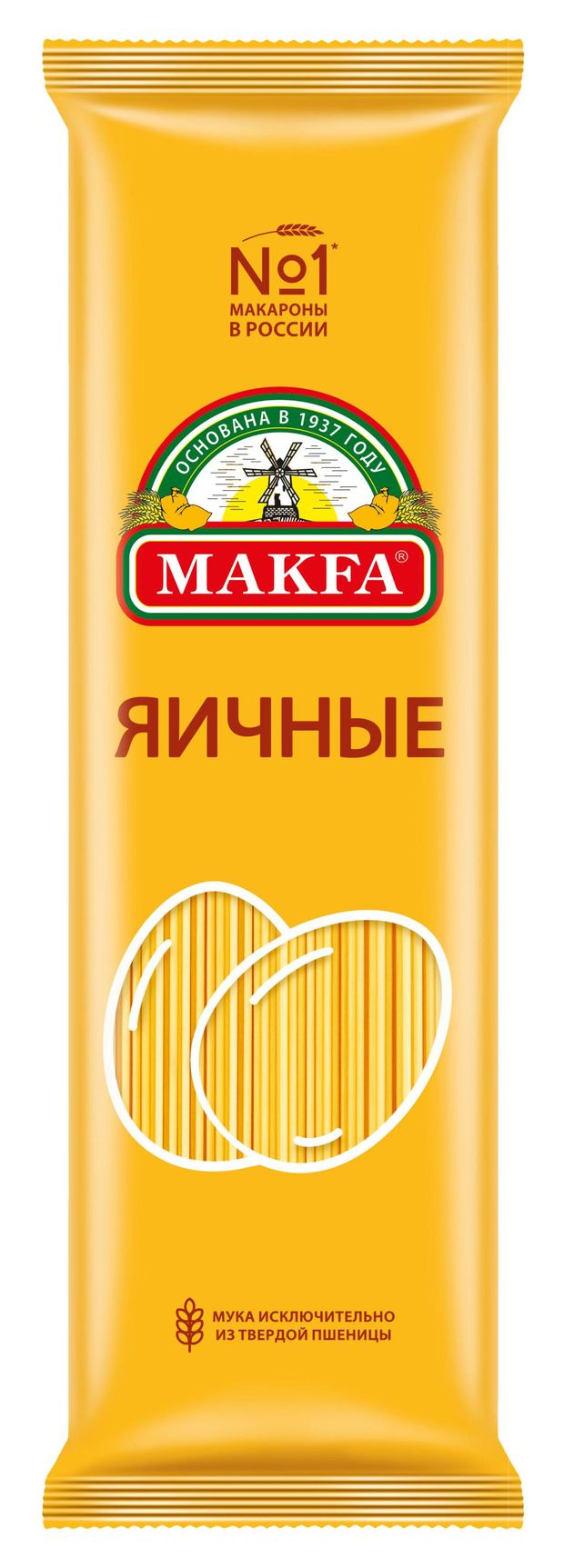 Макаронные изделия Makfa Спагетти Яичные 450 г 99₽