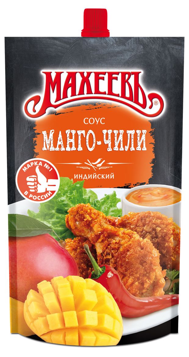 Соус МАХЕЕВЪ Манго-чили деликатесный, 230 г