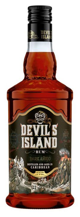 Ром Devil's Island Дарк 40% Россия, 0,5 л