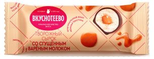 Сырок творожный глазированный Вкуснотеево Сгущенка вареная 23%, 40 г