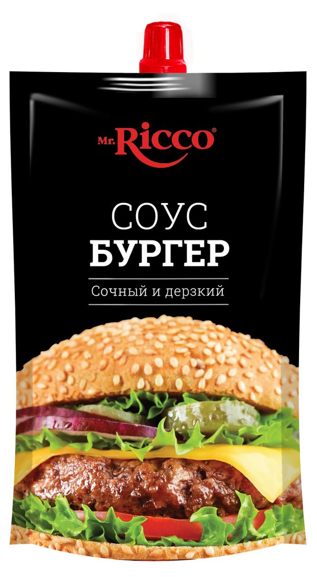 Соус майонезный Mr.Ricco Бургер 28%, 210 мл