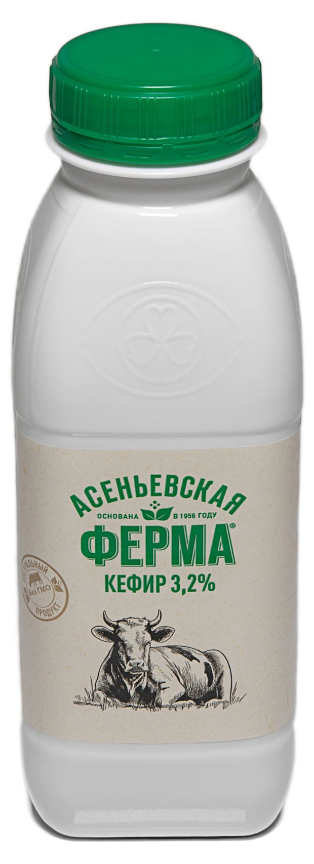 Кефир Асеньевская ферма 3,2% БЗМЖ, 330 г