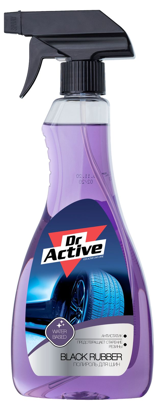 Купить Чернитель резины Dr. Active Black Rubber, 500 мл (997221) в  интернет-магазине АШАН в Москве и России