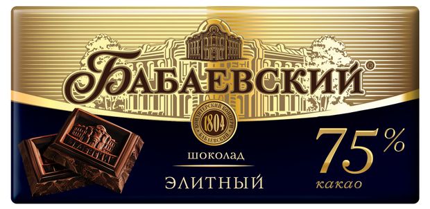 Шоколад Бабаевский элитный, 90 г