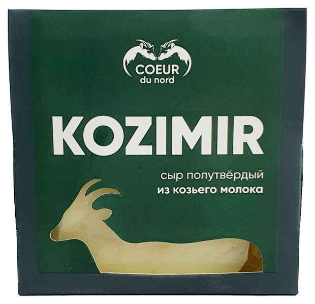 Сыр полутвердый Coeur du nord Kozimir из козьего молока 45 БЗМЖ 150 г 449₽