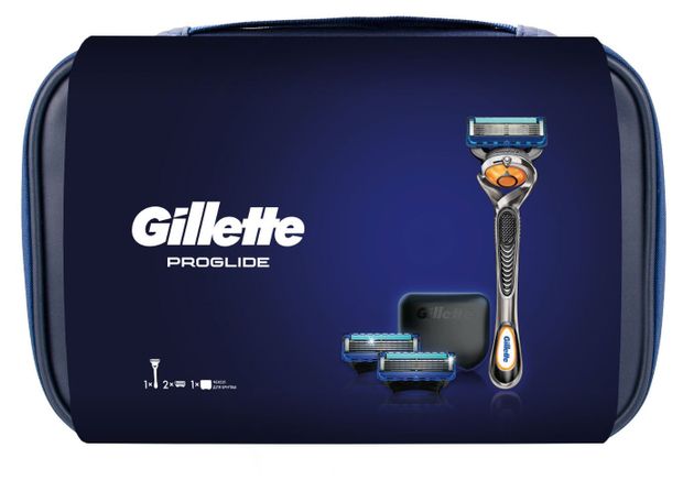 Подарочный набор для бритья fusion proglide бритва гель