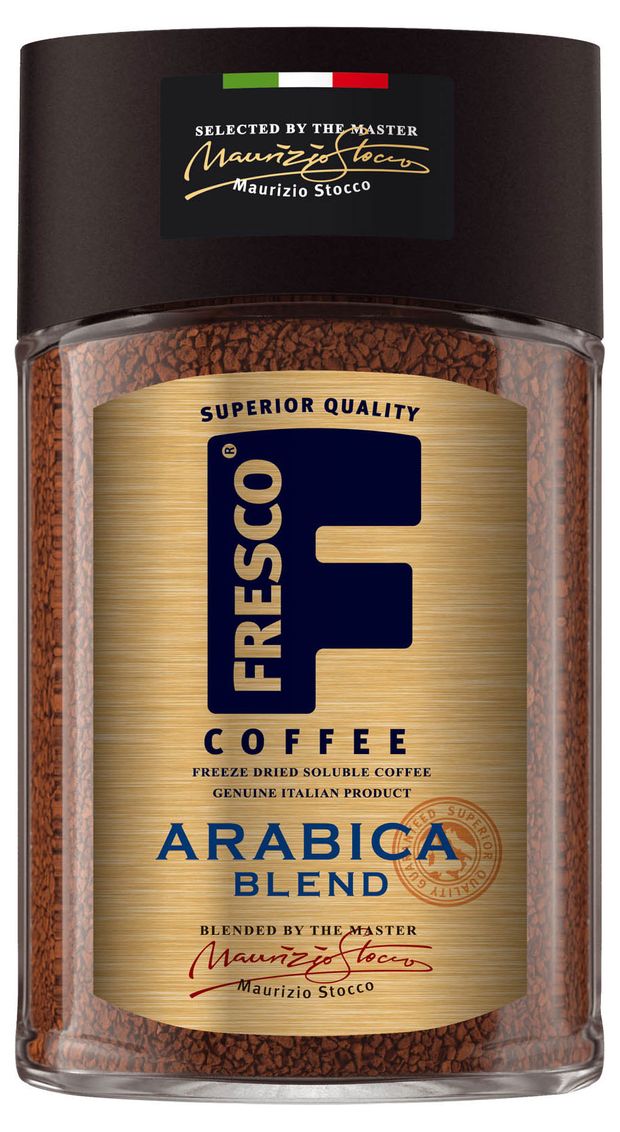 фото Кофе растворимый fresco arabica blend сублимированный, 100 г