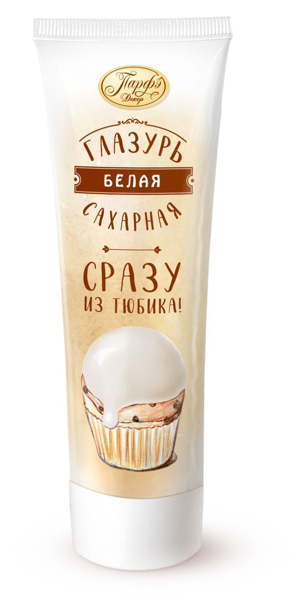 Сахарная глазурь Парфэ белая, 120 г