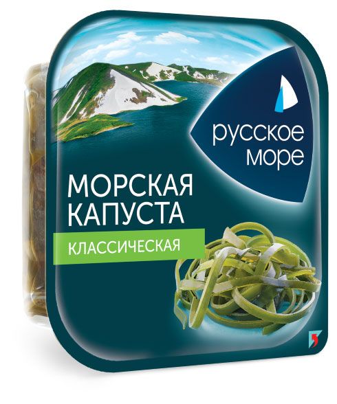 Салат из морской капусты Русское море Классическая 200 г 74₽