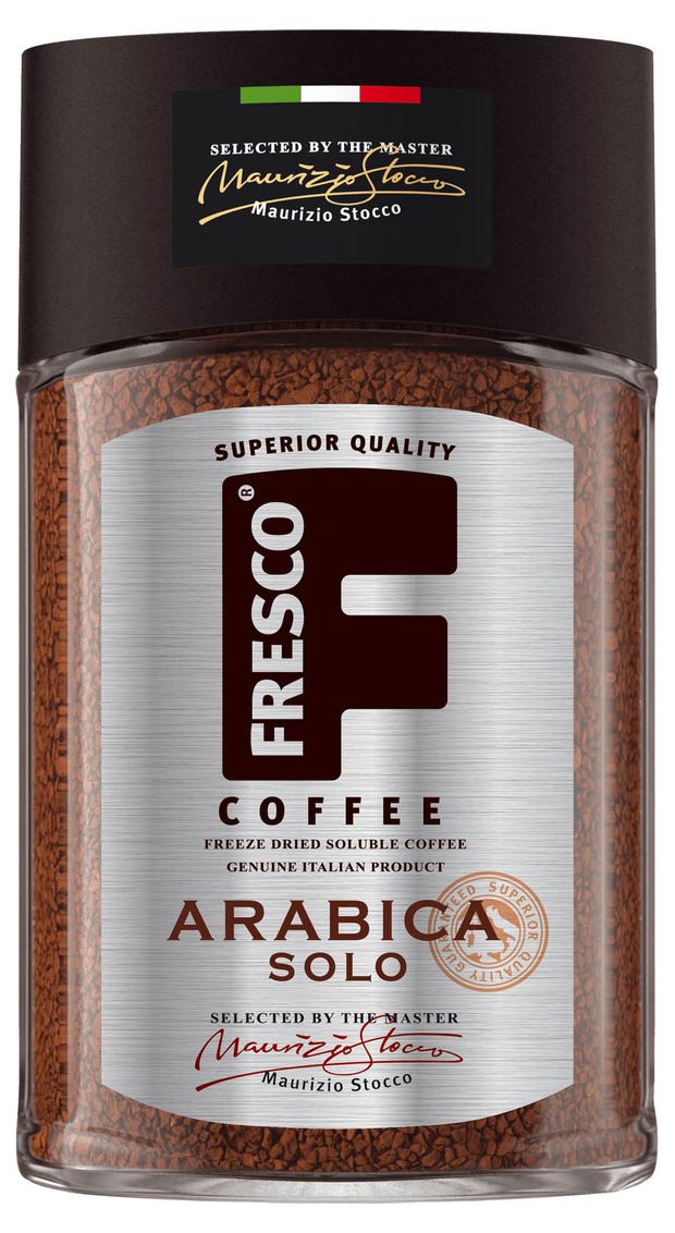 фото Кофе растворимый fresco arabica solo, 190 г