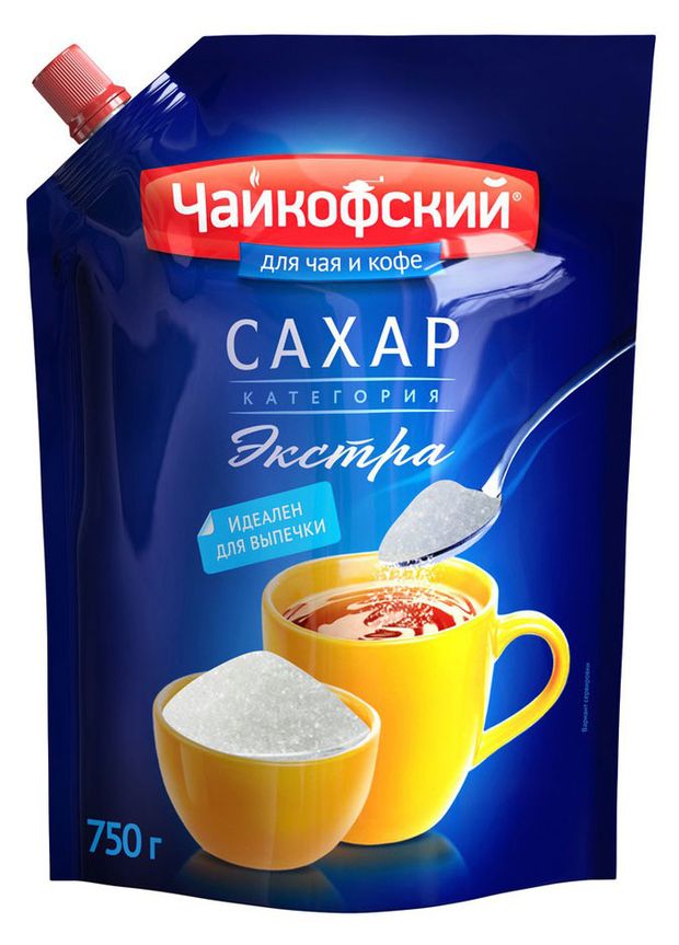 Сахар Чайкофский Экстра, 750 г