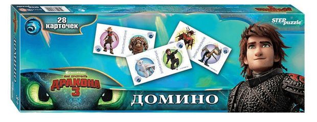 фото Домино step puzzle dreamworks как приручить дракона 3