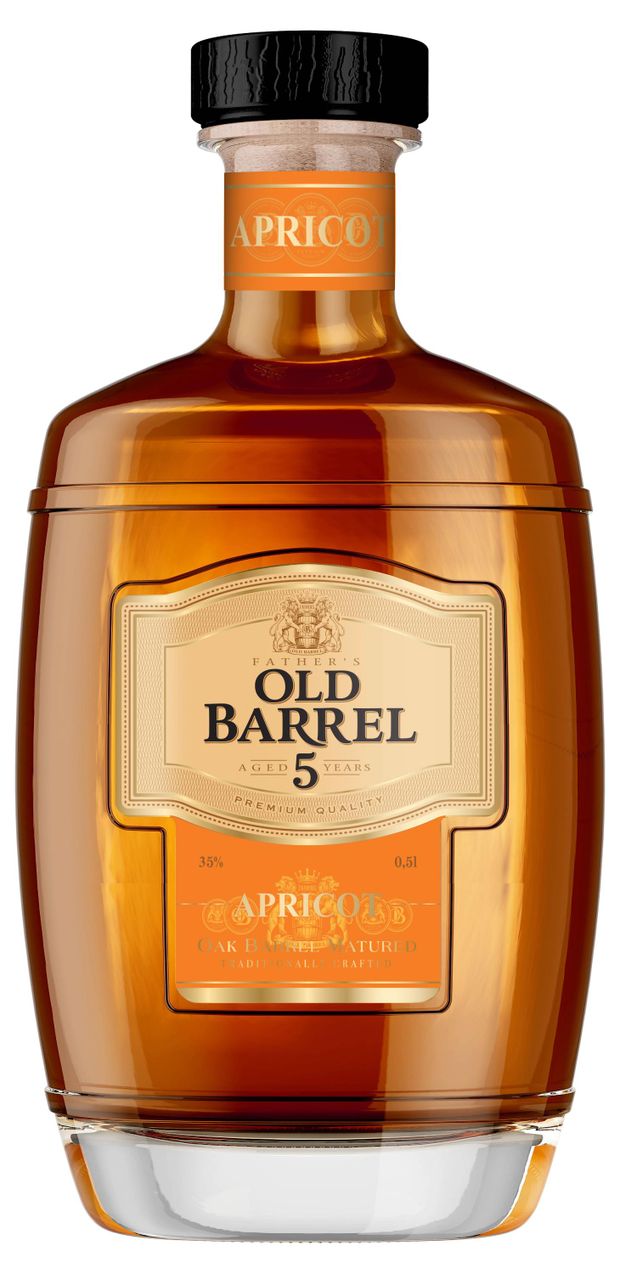 фото Аперитив father's old barrel со вкусом абрикоса россия, 0,5 л