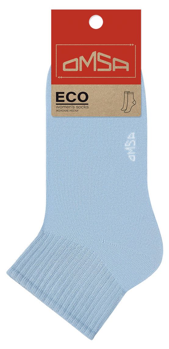 Носки женские Omsa Eco 253 Blu Chiaro, размер 39-41